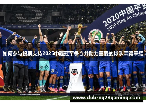如何参与投票支持2025中超冠军争夺并助力喜爱的球队赢得荣耀
